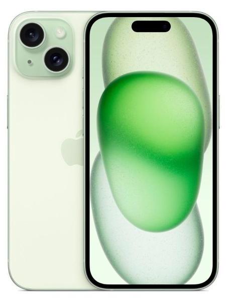 Смартфон Apple iPhone 15 128Gb зеленый sim+esim