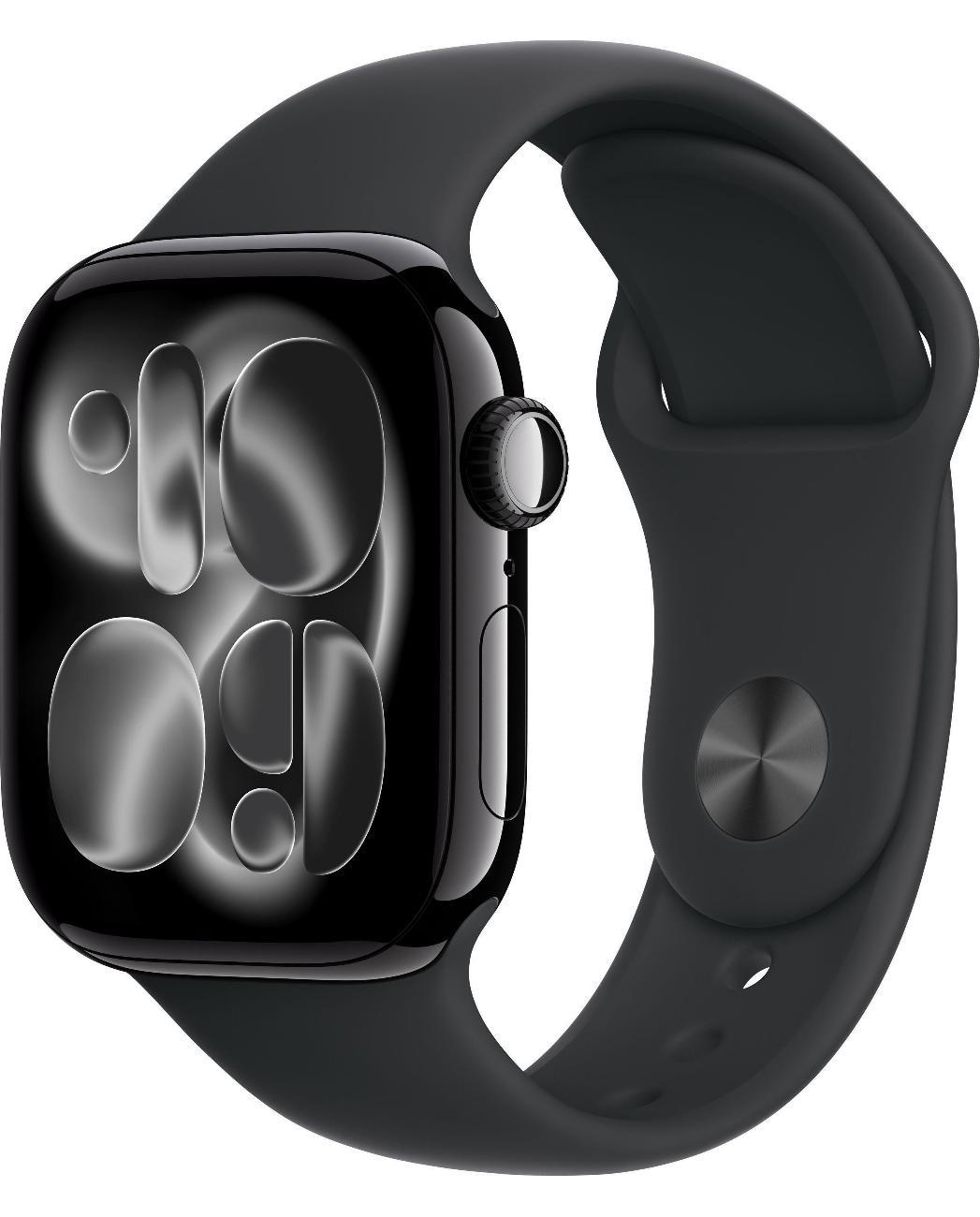 Смарт-часы Apple Watch Series 11 42mm Jet Black Aluminium Black Sport Band
