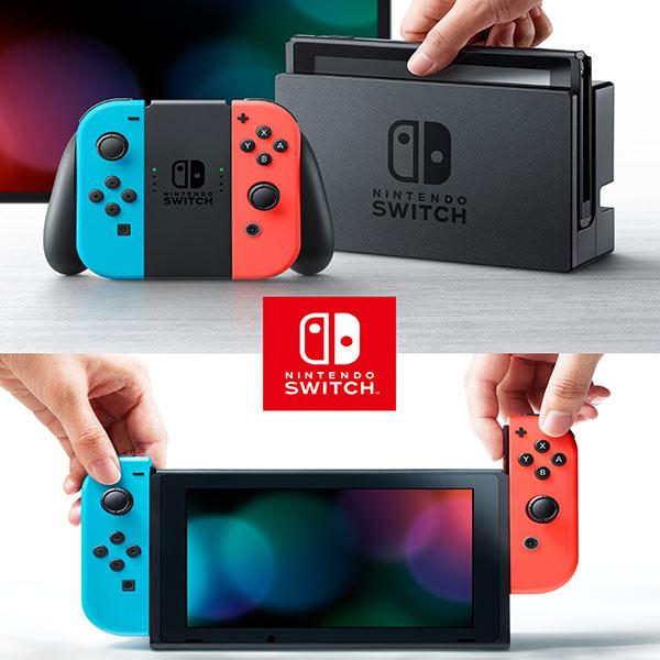 Купить Игровая консоль Nintendo Switch OLED синий/красный по