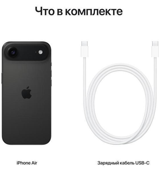 Смартфон Apple iPhone 17 Air 512GB Sky Blue ESim+ESim(без RuStor фото