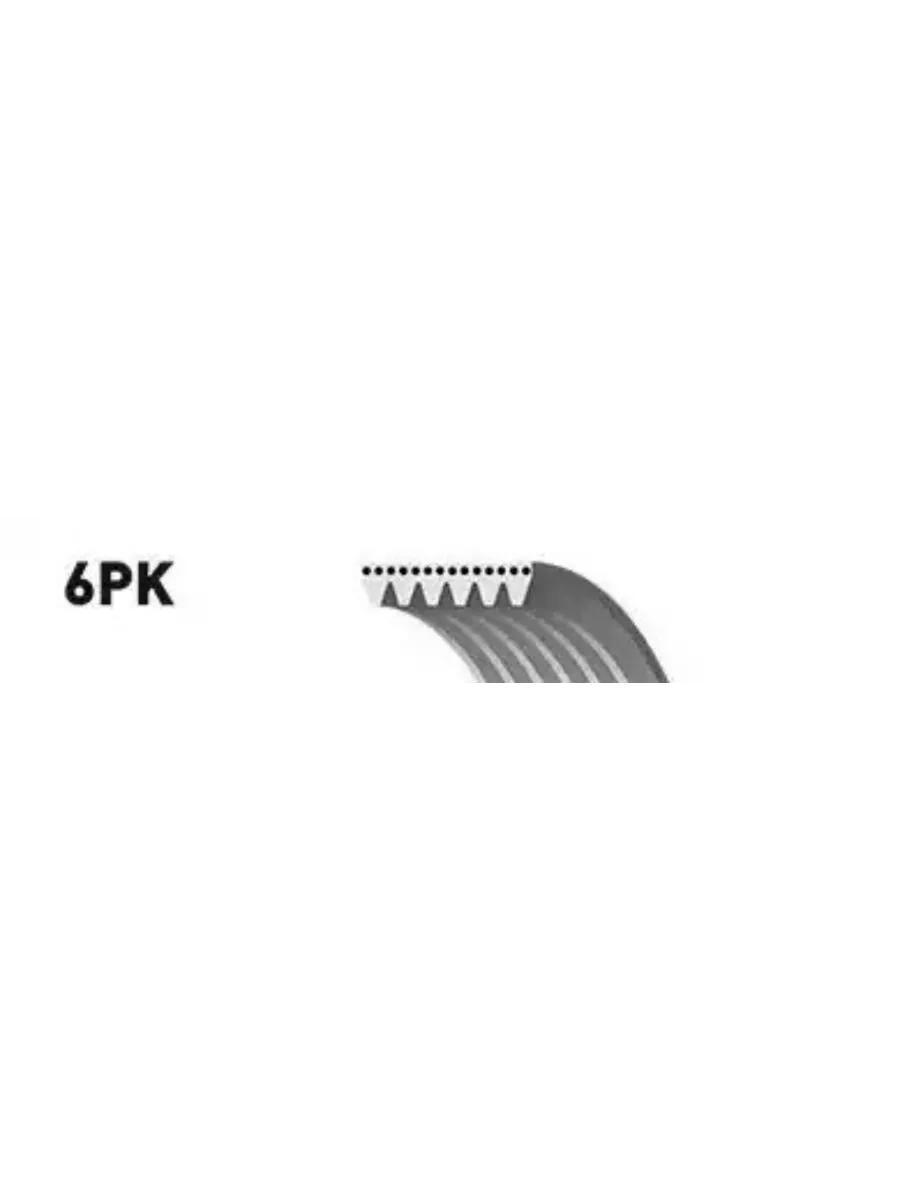 Ремень приводной GATES 6PK2413