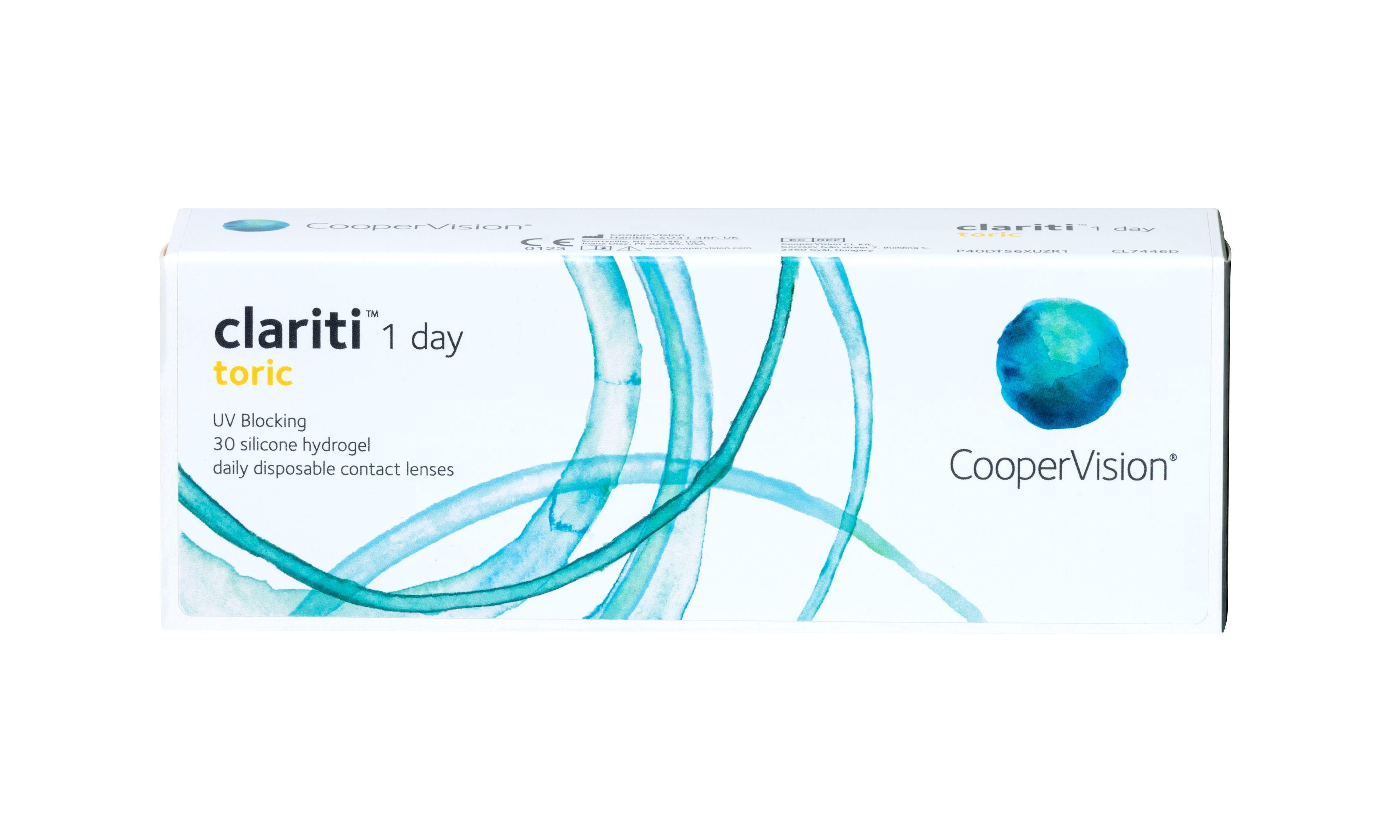 Мат CooperVision Clariti 1-day toric 0,75, 170 фото