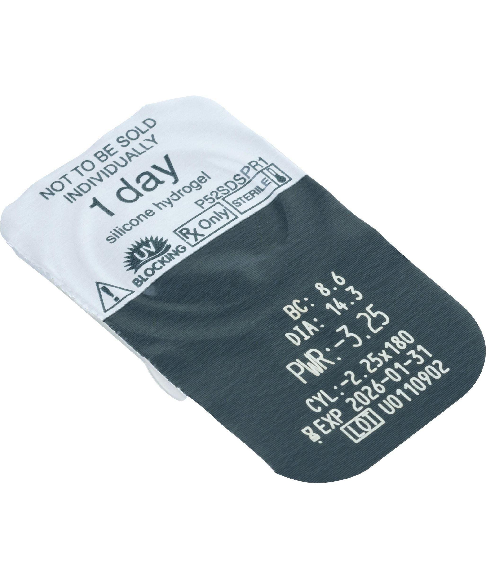 Мат CooperVision Clariti 1-day toric 0,75, 60 фото