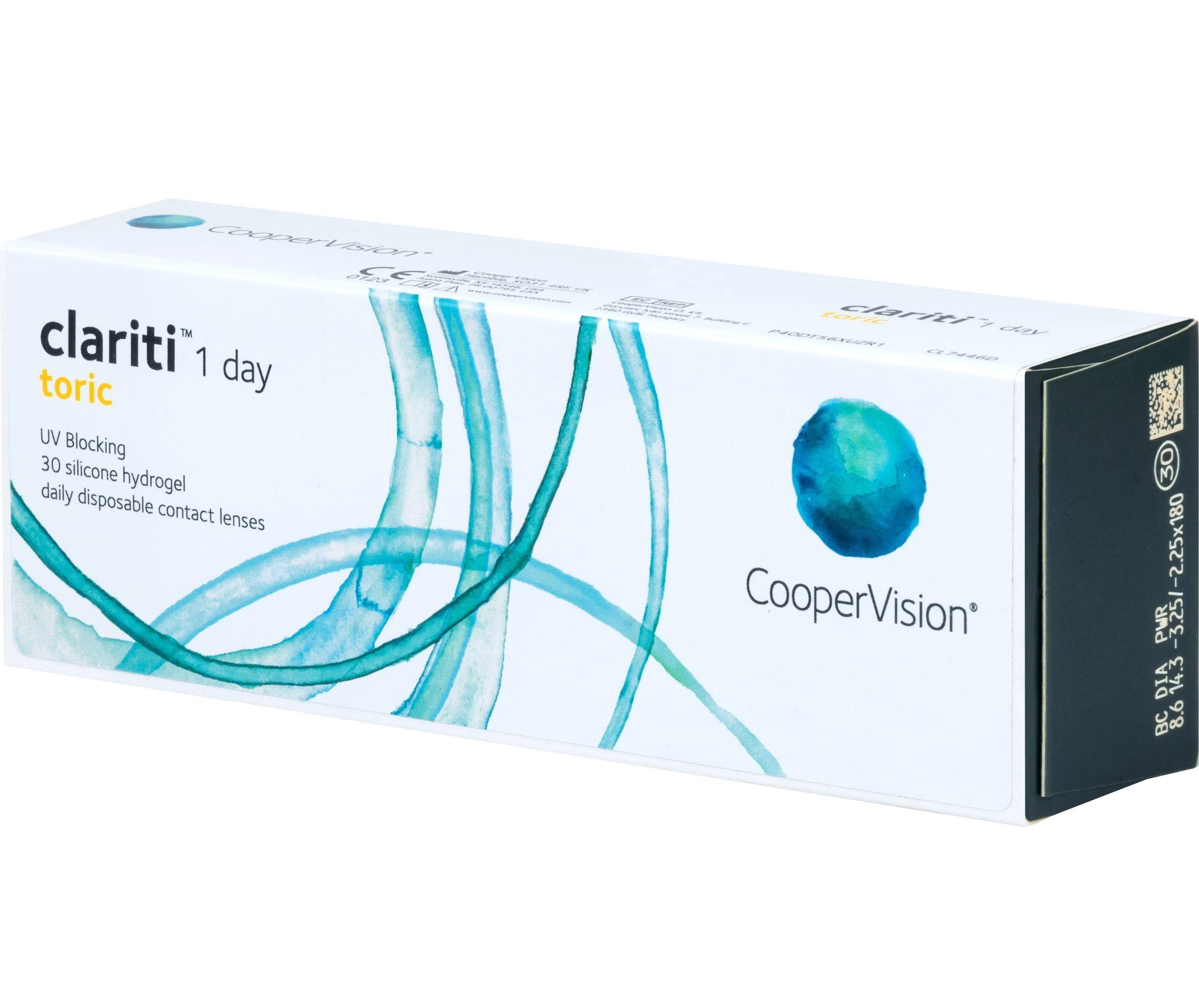 Мат CooperVision Clariti 1-day toric 0,75, 180 фото