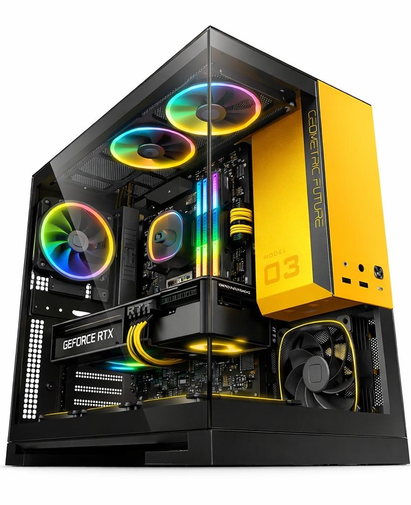 Системный блок Geometric Future Игровой компьютер Geometric Future AMD Ryzen 7 7800X3D, RTX 5060Ti, RAM 16, SSD 512 фото
