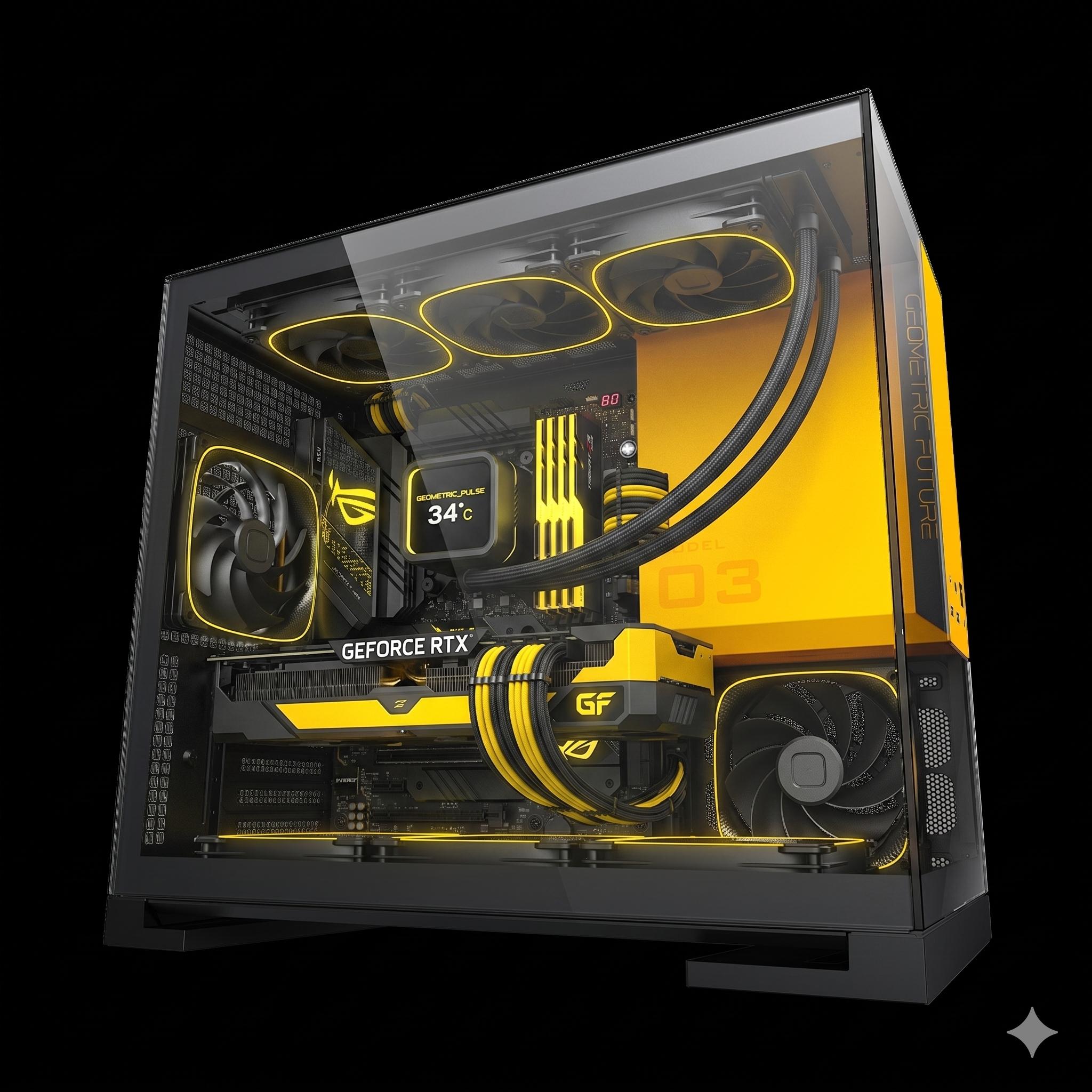Системный блок Geometric Future Игровой компьютер Geometric Future AMD Ryzen 7 7800X3D, RTX 5060Ti, RAM 16, SSD 512 фото