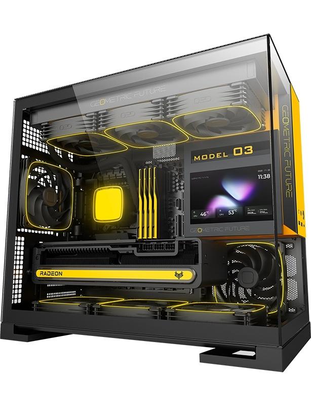 Системный блок Geometric Future Игровой компьютер Geometric Future AMD Ryzen 7 7800X3D, RTX 5060Ti, RAM 16, SSD 512 фото