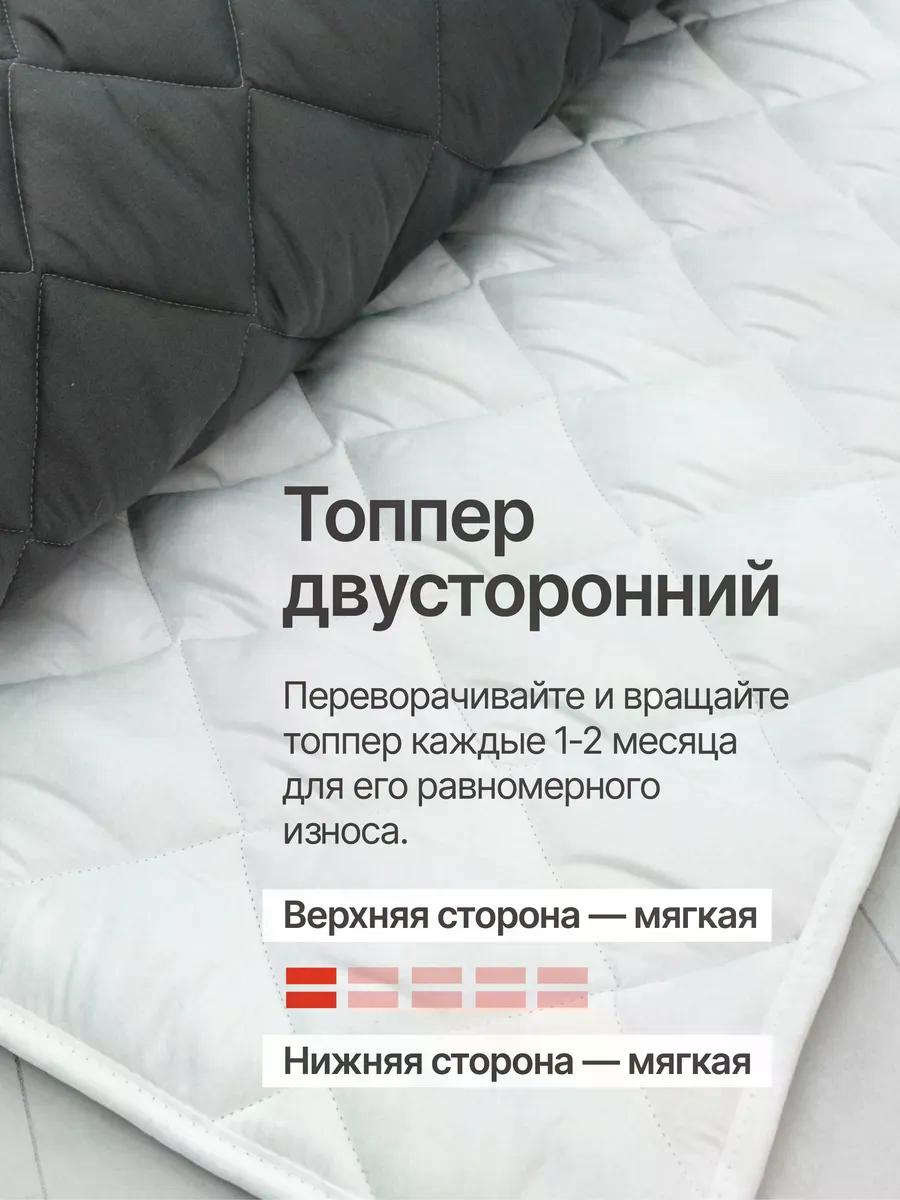 Матрас-топпер для дивана, кровати 1.5 см 160х200 фото