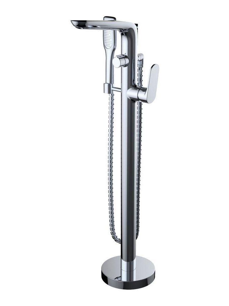 Смеситель Clever VOGUE ELEGANCE 61130 напольный для ванны с душем, хром фото