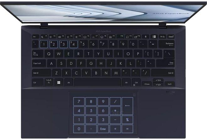 Ноутбук ASUS ExpertBook B9 OLED B9403CVAR-PP1795X 14" (2880x1800) Core 7 150U, 32GB LPDDR5X, 1TB SSD, Intel Iris Xe, Win 11 Pro, black (90NX05W1-M02F30) фото