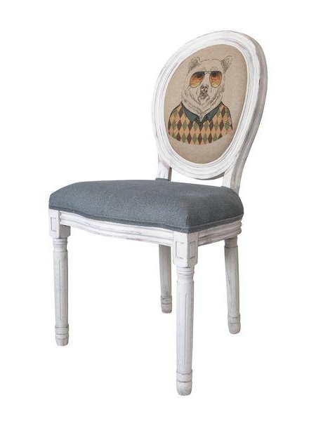 Стул обеденный Mak-interior 5KS24501-9G Volker grey bear фото