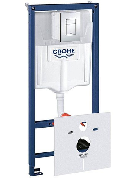 Система инсталляций Grohe 38775001, для подвесного унитаза Rapid SL