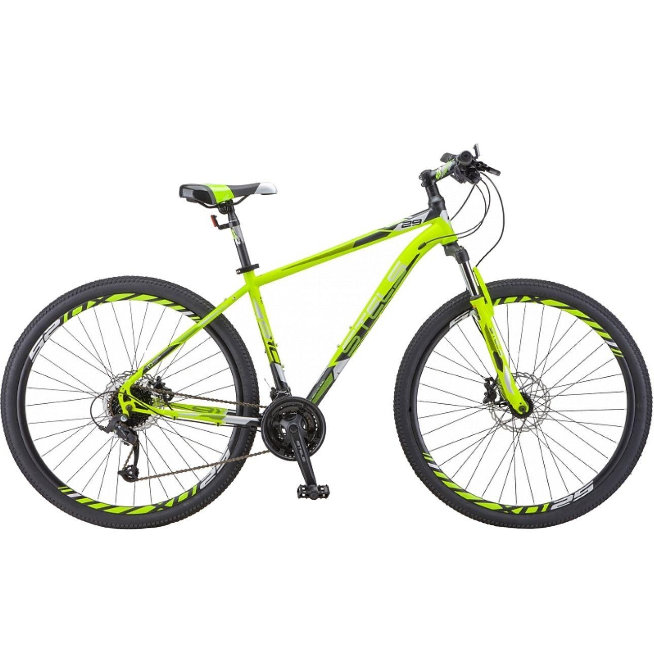 Велосипед STELS Navigator-910 D 29'' V010 лайм/черный (LU083842 )