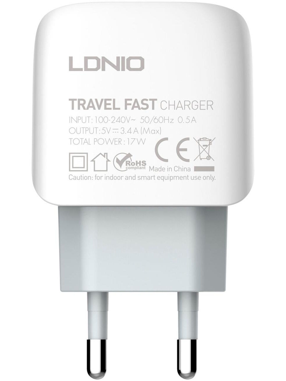 Зарядное устройство для ноутбука LDNIO A3312 Type-C (LD_B4562)