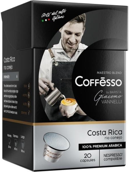 Кофе в капсулах Coffesso Vannelli Silver, 20шт