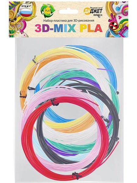 Пластик для 3D-принтера Даджет 3D-Mix PLA (KIT RU0121PLA)