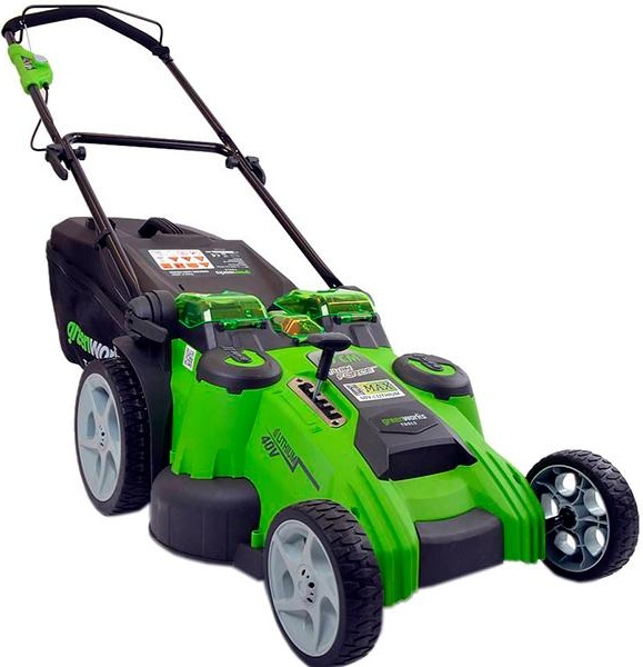 Газонокосилка Greenworks G40LM49DBK4 (2500207VB)