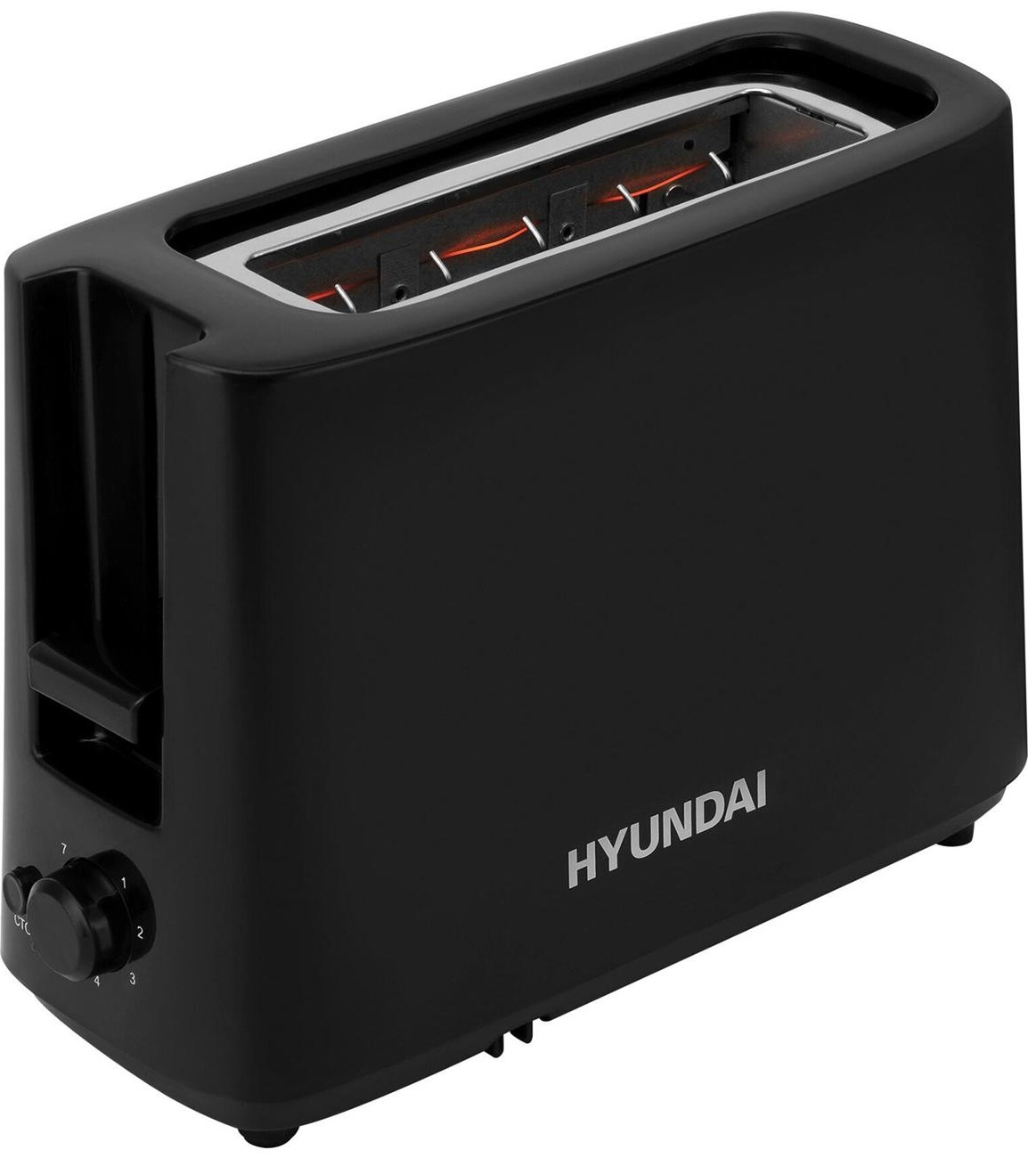 Тостер Hyundai HYT-8007, черный