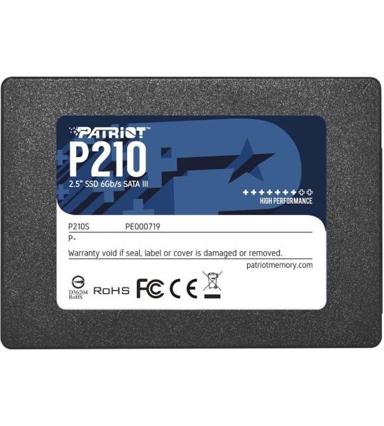 Внутренний диск SSD Patriot Memory 256GB P210 (P210S256G25)