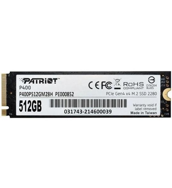 Внутренний диск SSD Patriot Memory 512GB P400P512GM28H