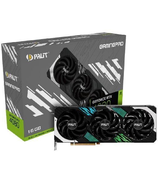 Видеокарта Palit RTX4080 GAMINGPRO 16GB фото