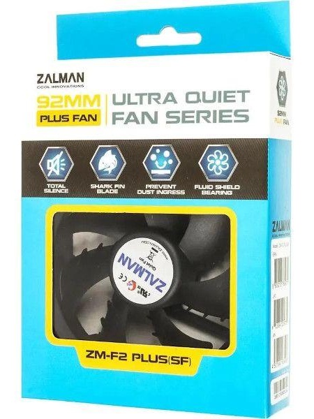 Вентилятор для компьютера Zalman 92MM ZM-F2 PLUSSF фото