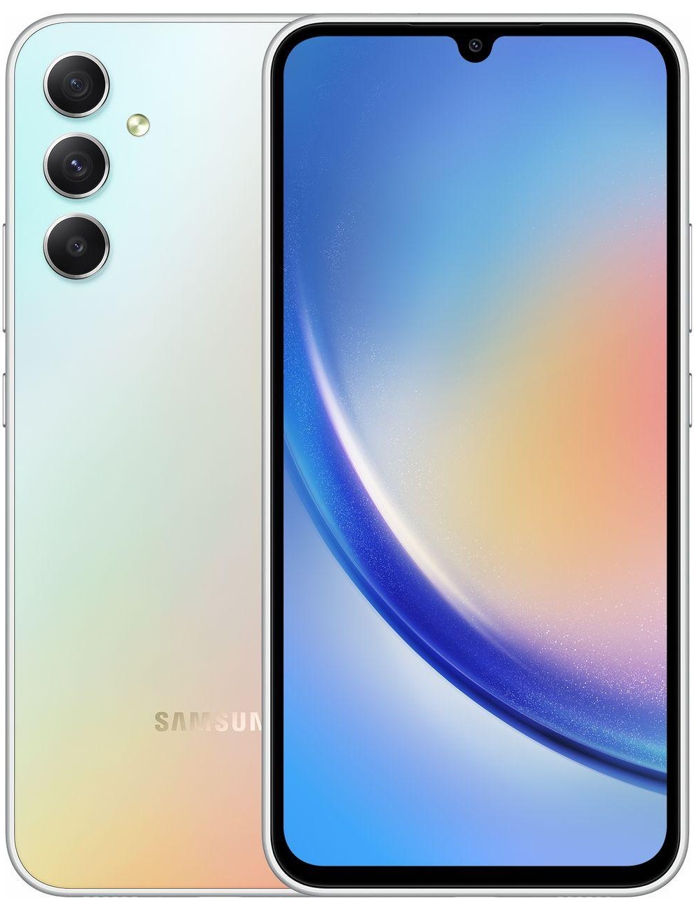 Смартфон Samsung Galaxy A34 5G 6/128GB Silver (SM-A346E)