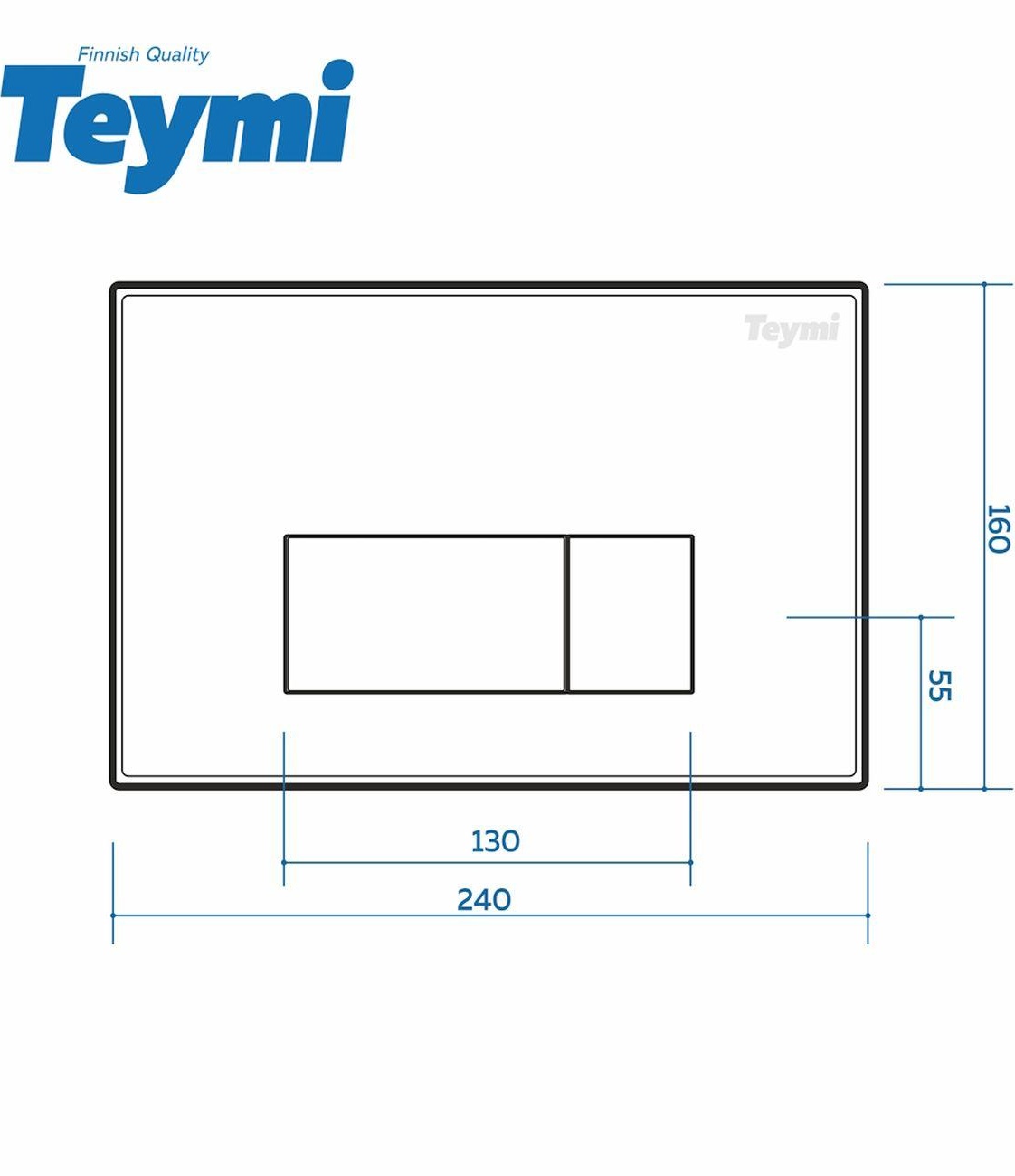 Унитаз Teymi подвесной безободковый с инсталляцией и клавишей смыва F13427 фото