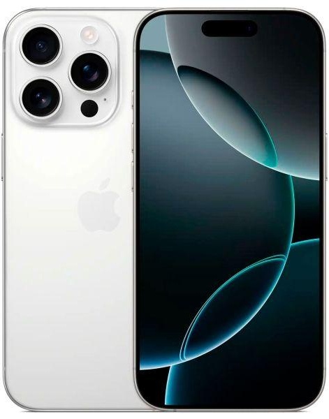 Смартфон Apple iPhone 16 Pro 256GB белый титан (Dual Sim) (без RuStore)