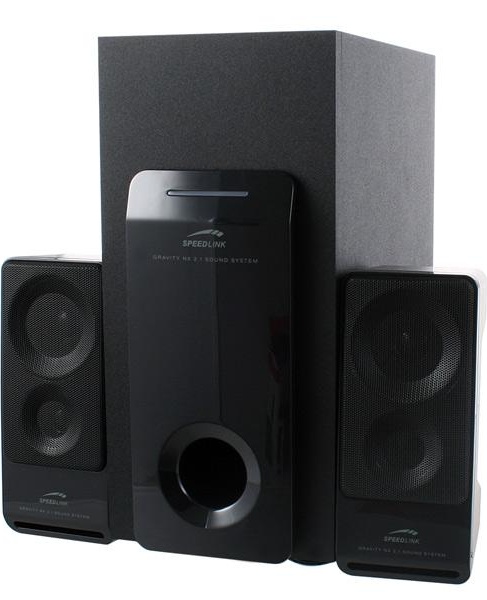 Колонки компьютерные 2.1 Speed-Link GRAVITY NX 2.1 (SL-8261-SBK)