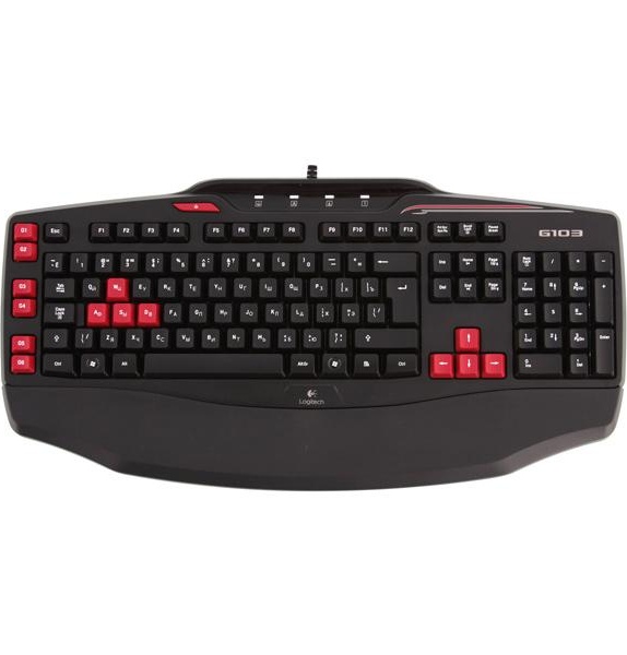 Игровая клавиатура Logitech Gaming G103004236) фото