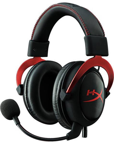 Игровые наушники HyperX Cloud II красный (KHX-HSCP-RD)