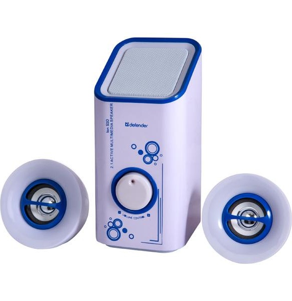 Колонки компьютерные 2.1 Defender ION S10 White (65316)