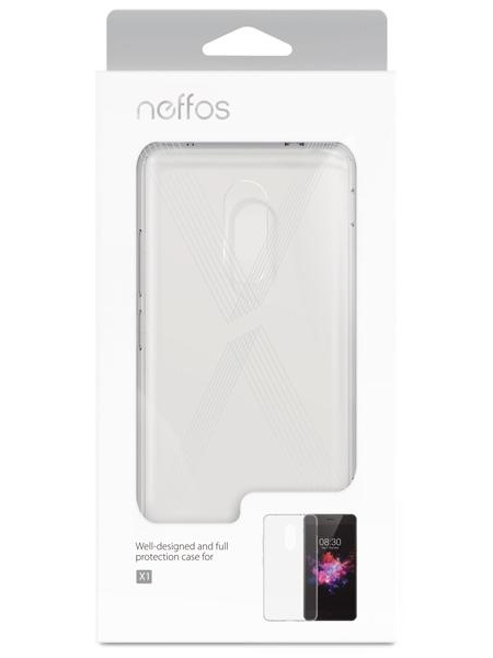 Чехол TP-Link Neffos X1 (TP902A) Transparent (X1-PC-T)