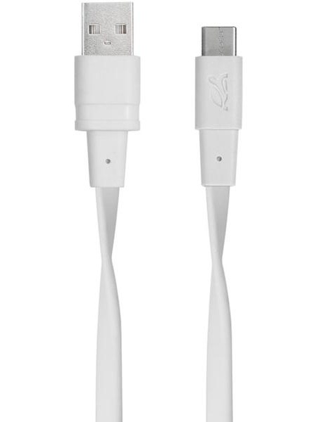 Кабель USB Type-C RIVACASE Type-C/USB2.0 1,2м White (PS6002 WT12)