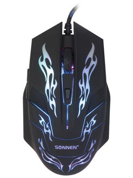 Мышь проводная Sonnen GM-77 (512638)