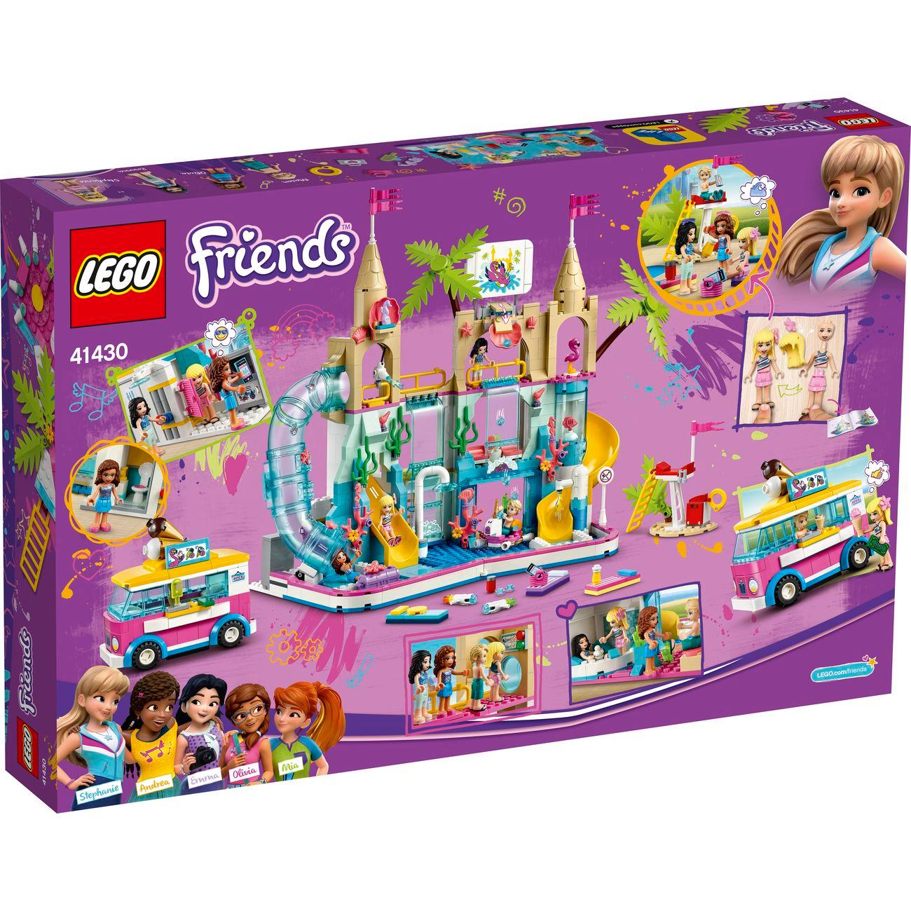 Конструктор детский Lego FRIENDS Летний аквапарк (41430) фото