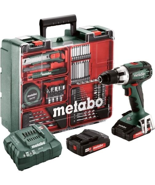Дрель-шуруповерт Metabo BS 18 LT Set (602102600)