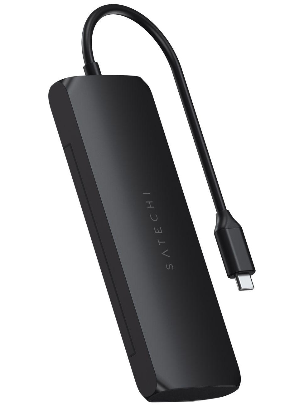 Переходник Satechi USB-C Hybrid Multiport w/SSD Enclosure Black