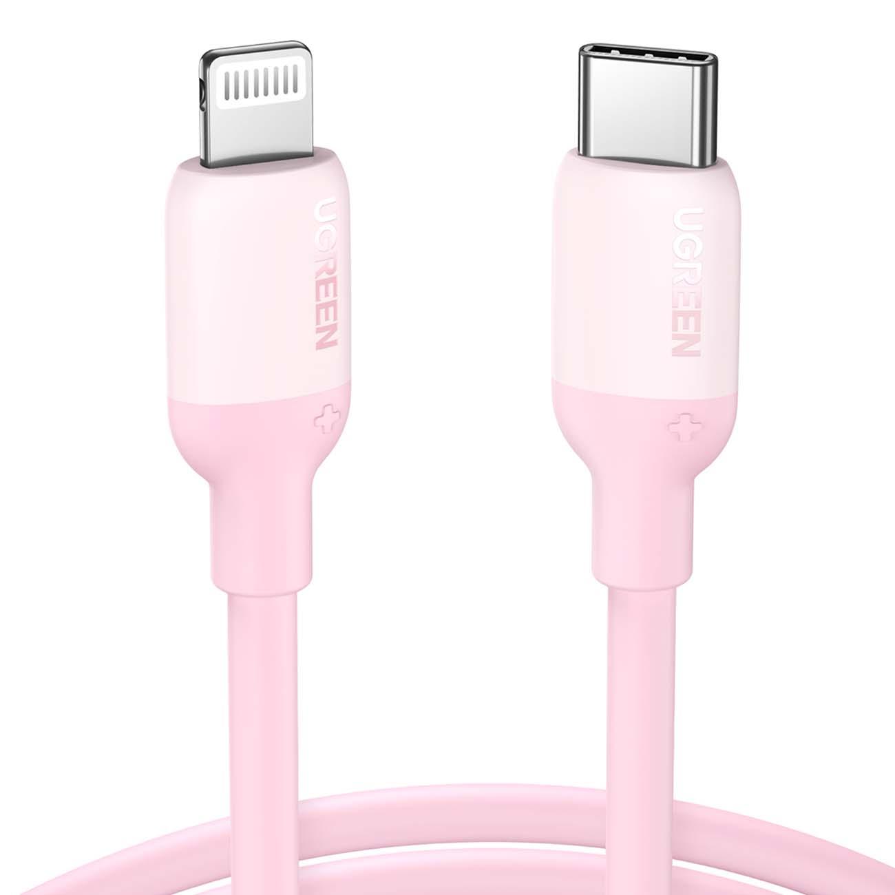 Кабель uGreen US387 USB-C to Lightning Silicone