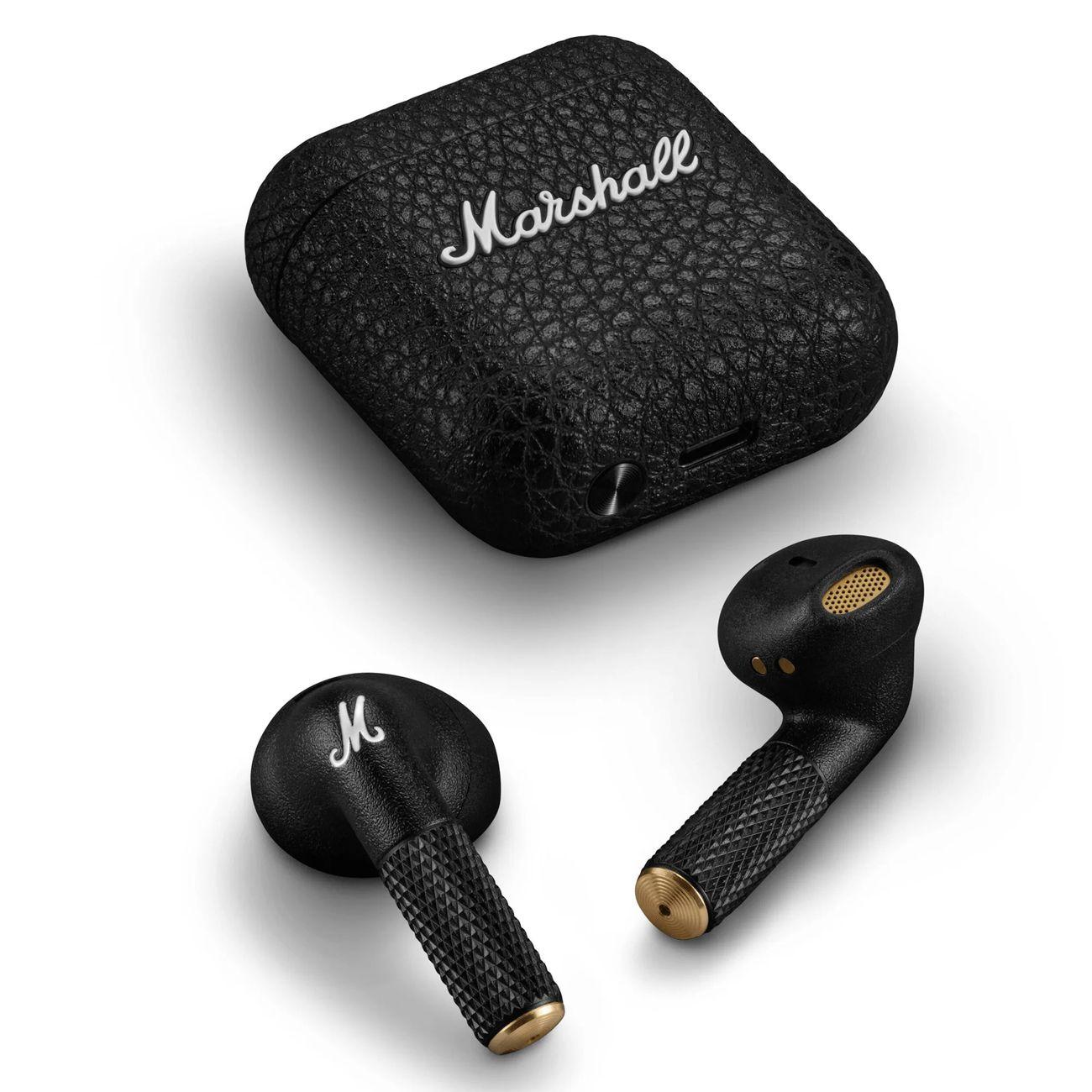 Marshall Minor Ⅳ ワイヤレスイヤホン ブラック Купить Наушники True Wireless Marshall Minor IV Wireless Black по