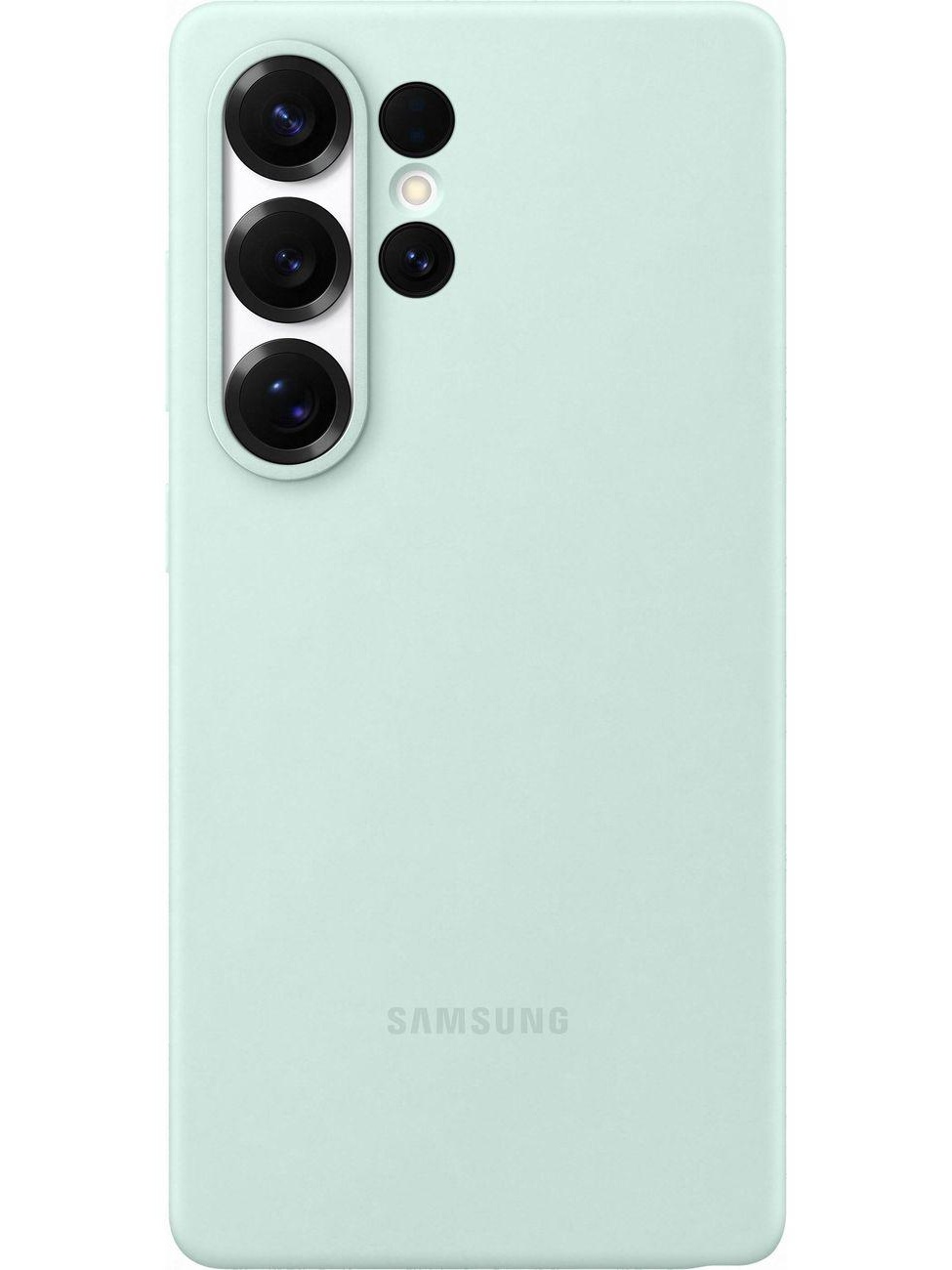 Чехол Samsung Silicone Case S25 Ultra мятный