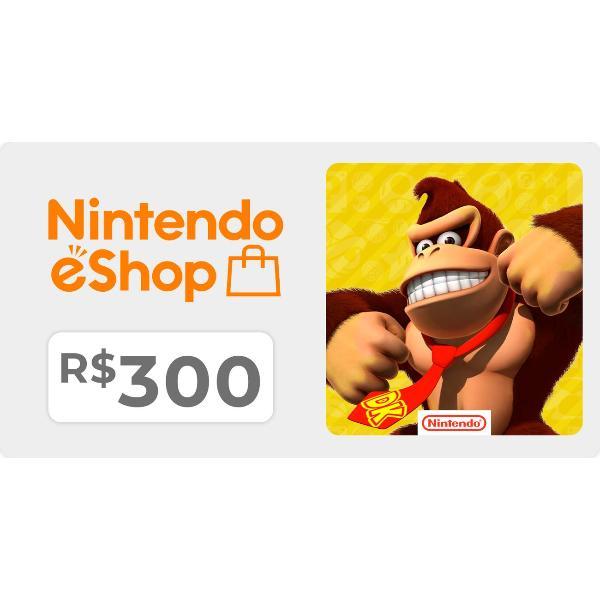 Игровая валюта Nintendo eShop 300 BRL Brazil