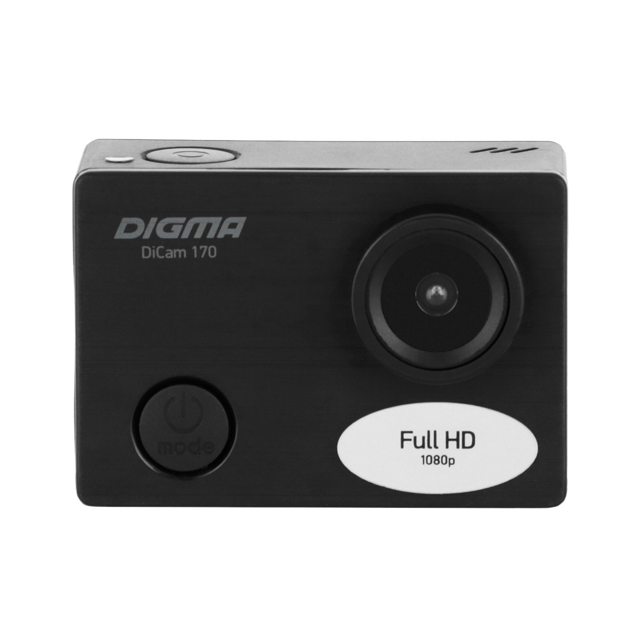 Видеокамера экшн Digma DiCam 170 черная - характеристики, техническое ...