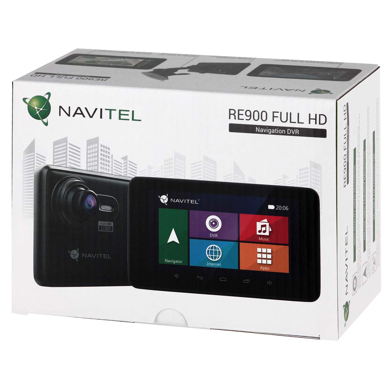 Купить Портативный GPS-навигатор Navitel RE900 Full HD в каталоге интернет  магазина М.Видео по выгодной цене с доставкой, отзывы, фотографии - Москва