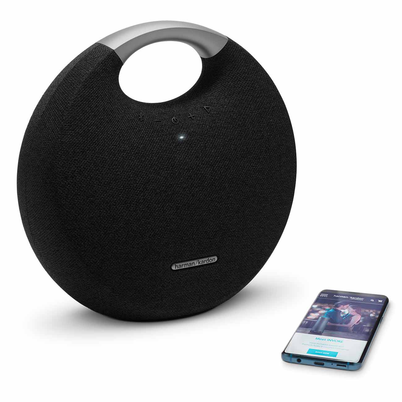 Купить Беспроводная акустика Harman/Kardon Onyx Studio 5 Black (HKOS5BLKEU)  в каталоге интернет магазина М.Видео по выгодной цене с доставкой, отзывы,  фотографии - Москва