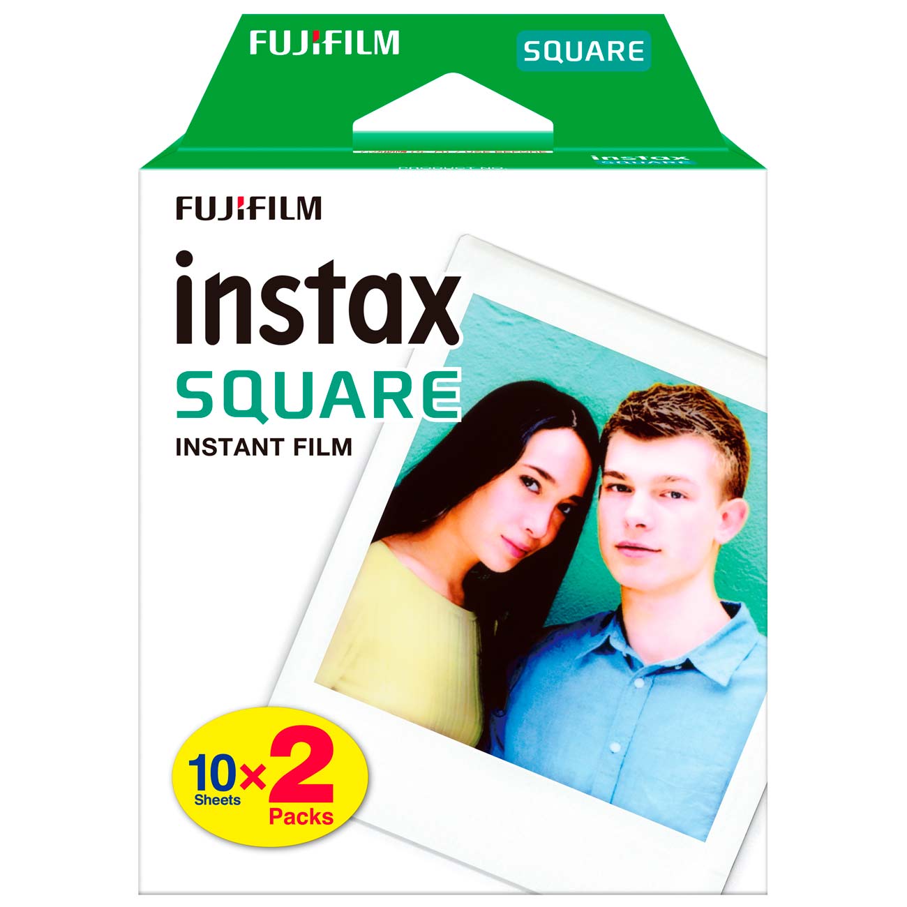 Изображение товара Фотобумага Fujifilm INSTAX SQUARE 10x2