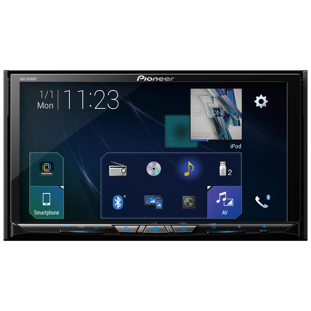 Купить Автомобильная магнитола с DVD + монитор Pioneer AVH-Z9100BT в  каталоге интернет магазина М.Видео по выгодной цене с доставкой, отзывы,  фотографии - Москва