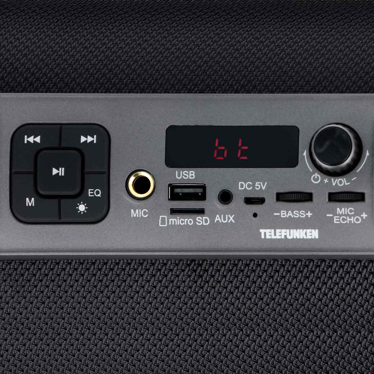 Магнитола Telefunken SoundBit Bass 3 TF-PS1271B