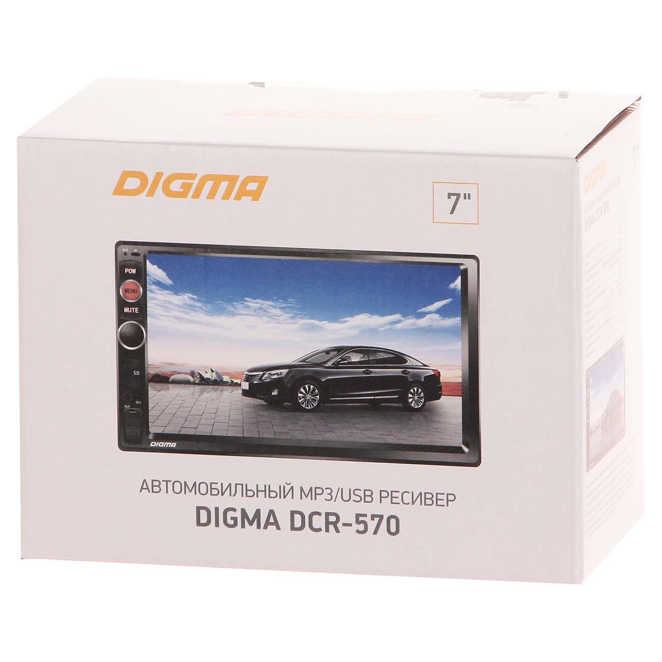 Купить USB-Автомагнитола c встроенным монитором Digma DCR-570 в каталоге  интернет магазина М.Видео по выгодной цене с доставкой, отзывы, фотографии  - Москва